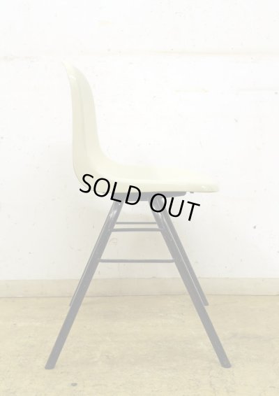 画像6: コトブキ スタッキングチェア アイボリー B