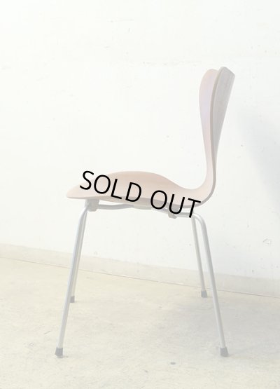 画像2: ヴィンテージ fritz hansen フリッツハンセン セブンチェア 　チーク材 60年代