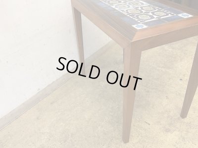 画像11: Haslev & Royal Copenhagen "Tenera" ローズウッド材タイルトップ ネストテーブル 