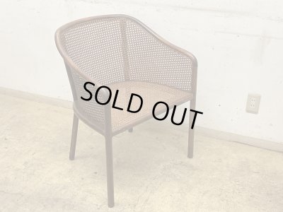 画像6: Ward Bennett ランドマークチェア ラタン 籐椅子 ウォード・ベネット (2)