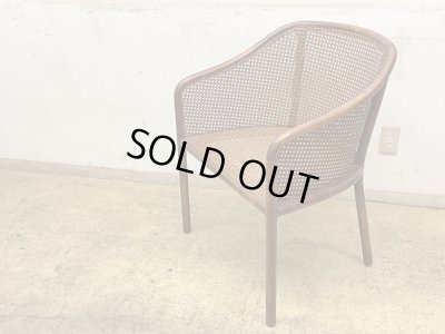 画像5: Ward Bennett ランドマークチェア ラタン 籐椅子 ウォード・ベネット (2)