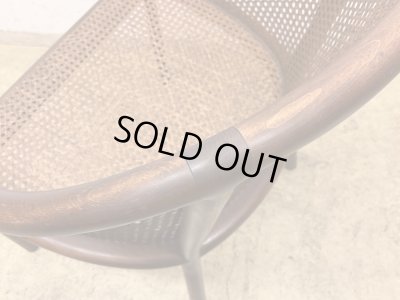 画像14: Ward Bennett ランドマークチェア ラタン 籐椅子 ウォード・ベネット (2)