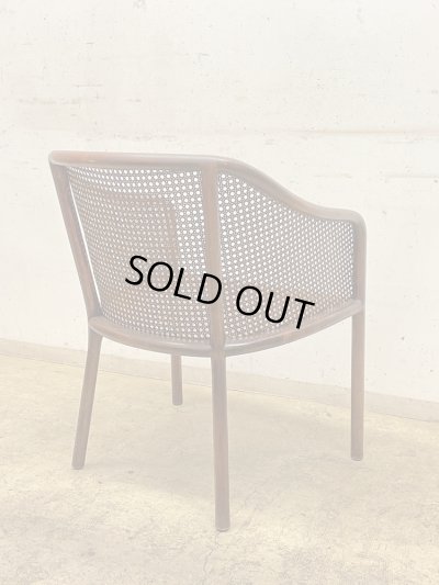 画像2: Ward Bennett ランドマークチェア ラタン 籐椅子 ウォード・ベネット (2)