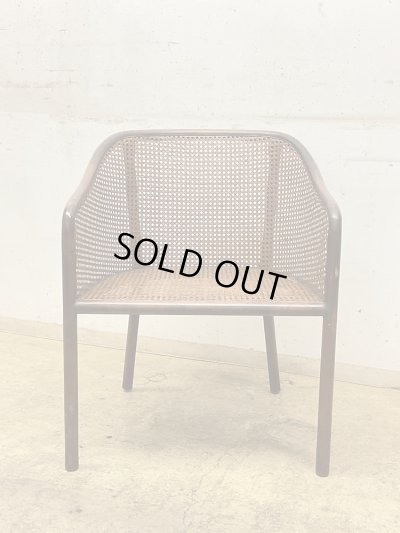 画像3: Ward Bennett ランドマークチェア ラタン 籐椅子 ウォード・ベネット (1)