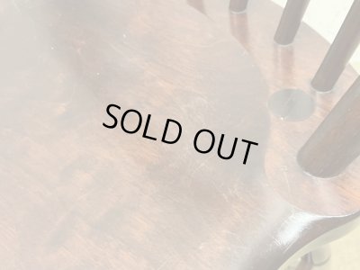 画像11: 松本民芸家具 #72 リーチチェア ミズメザクラナラ 無垢材