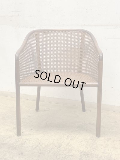 画像3: Ward Bennett ランドマークチェア ラタン 籐椅子 ウォード・ベネット (2)