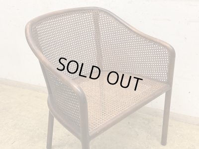 画像7: Ward Bennett ランドマークチェア ラタン 籐椅子 ウォード・ベネット (2)