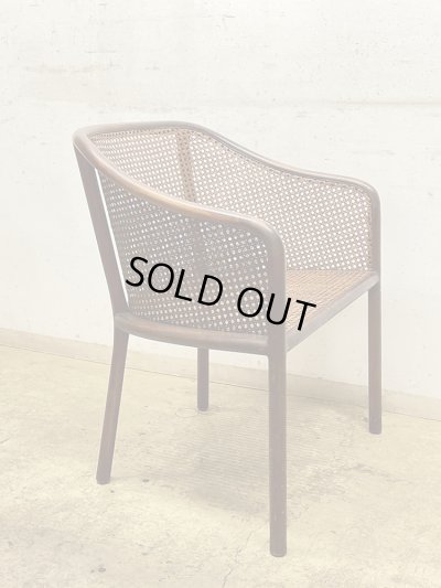 画像4: Ward Bennett ランドマークチェア ラタン 籐椅子 ウォード・ベネット (1)