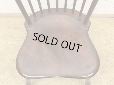 画像9: 松本民芸家具 #72 リーチチェア ミズメザクラナラ 無垢材