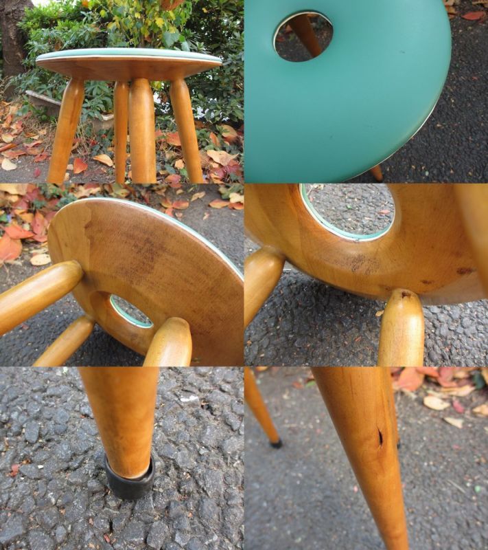ビンテージ 天童木工 リングスツール レトロ椅子 - トランジットライフ