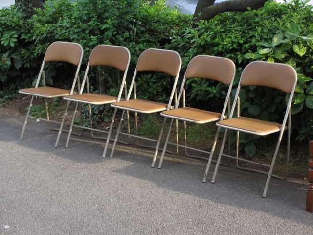 9800円 品多く e様 専用 オールドマルニ フォールディングチェア 折りたたみ椅子 No.2
