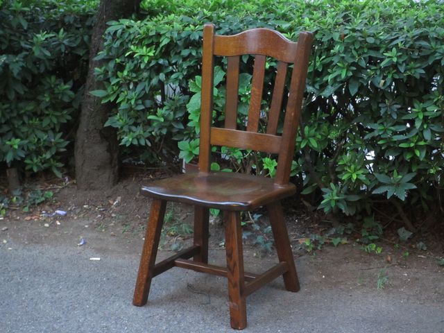 起立木工 オランダ製 オーク材チェア 椅子