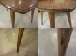 画像5: レトロ 木味良いサイドテーブル ソファテーブル