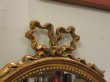 画像2: 金縁 オーバルフレームミラー　鏡