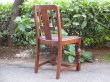 画像4: 古いオーク材チェア 椅子 アンティーク