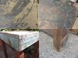 画像4: レトロ 青い古木の作業台(2) 机 テーブル インダストリアル ガーデニング