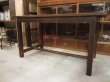 画像3: 昭和レトロ 木製作業台 陳列台 机 テーブル