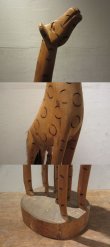 画像4: 木製キリンのオブジェ（大） 