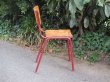 画像2: ビンテージ スタッキングチェア スクールチェア (1)