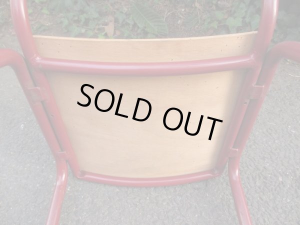 画像4: ビンテージ スタッキングチェア スクールチェア (1)