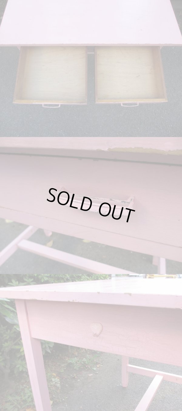 画像4: レトロポップな平机 デスク