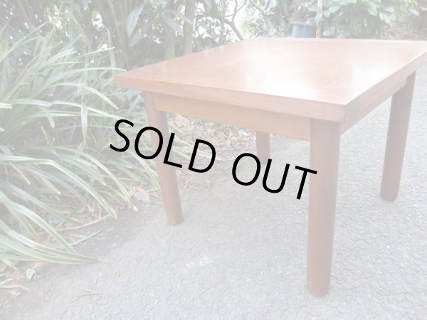 画像3: 北欧デザイン チーク材ローテーブル (1)