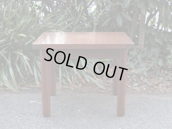 画像2: 北欧デザイン チーク材ローテーブル (1)