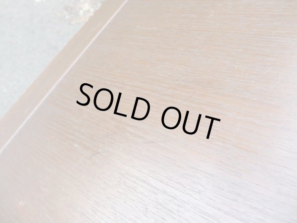 画像6: レトロなチーク材ローテーブル 座卓