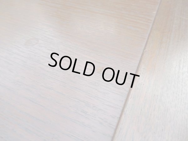 画像7: レトロなチーク材ローテーブル 座卓