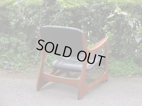 画像4: コスガ社製 レトロな低座椅子 ソファ （２）