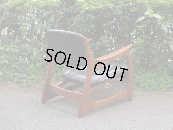 画像4: コスガ社製 レトロな低座椅子 ソファ （１）