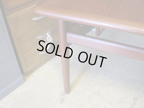 画像5: 北欧デザイン チーク材のローテーブル