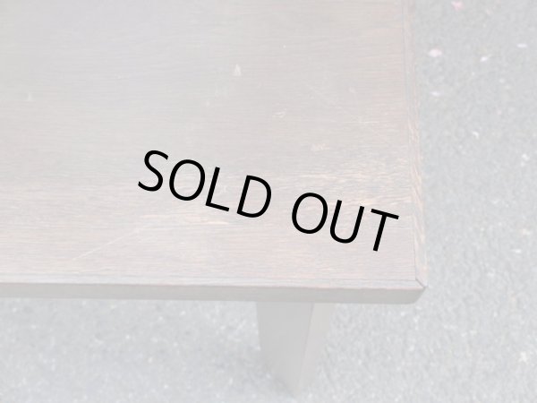 画像4: 昭和レトロ 楢材ダイニングテーブル 机