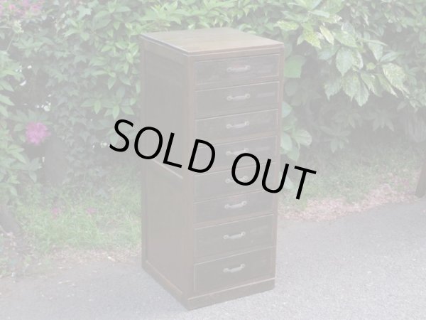 画像3: 昭和レトロ 8杯引出し ドロワー