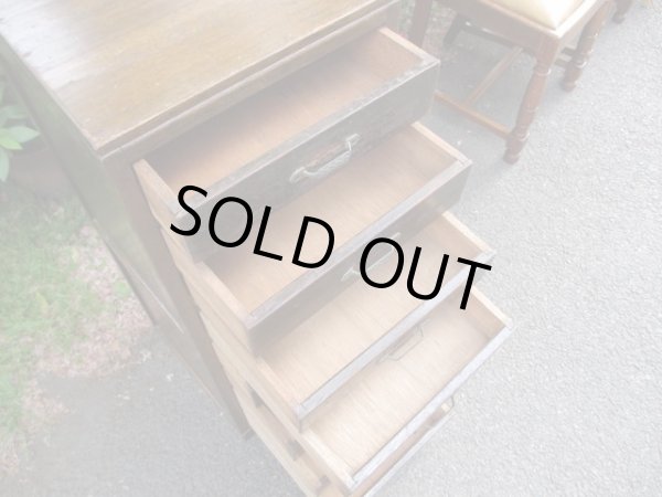 画像10: 昭和レトロ 8杯引出し ドロワー