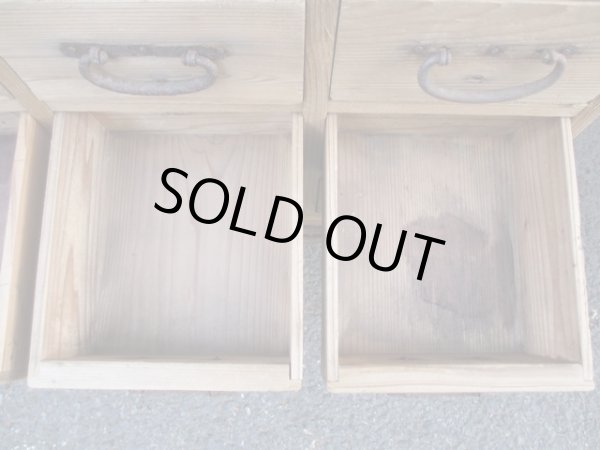 画像12: ヴィンテージ 13杯引出し ドロワー 昭和レトロ