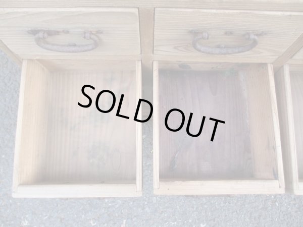 画像11: ヴィンテージ 13杯引出し ドロワー 昭和レトロ