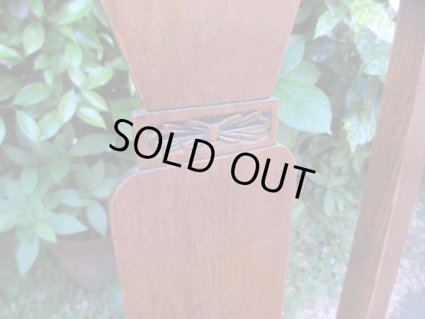 画像8: ヴィンテージ オーク材のダイニングチェア （2） 椅子