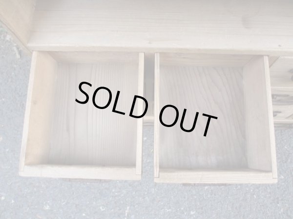 画像9: ヴィンテージ 13杯引出し ドロワー 昭和レトロ