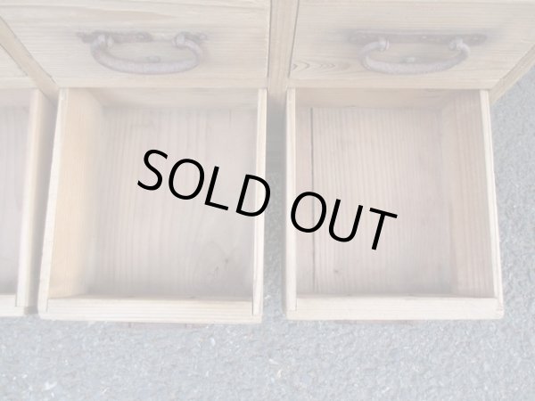 画像14: ヴィンテージ 13杯引出し ドロワー 昭和レトロ