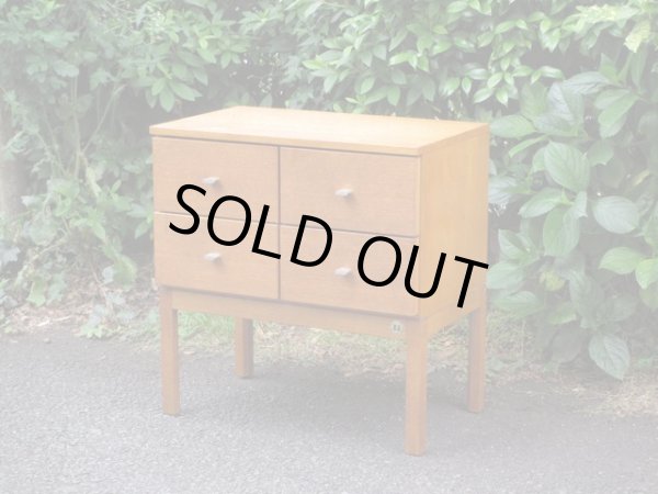 画像2: 古い ナラ材キャビネット MOBELTOKO