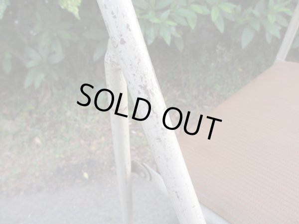 画像11: オールドマルニ フォールディングチェア パイプ椅子 折りたたみ(5)