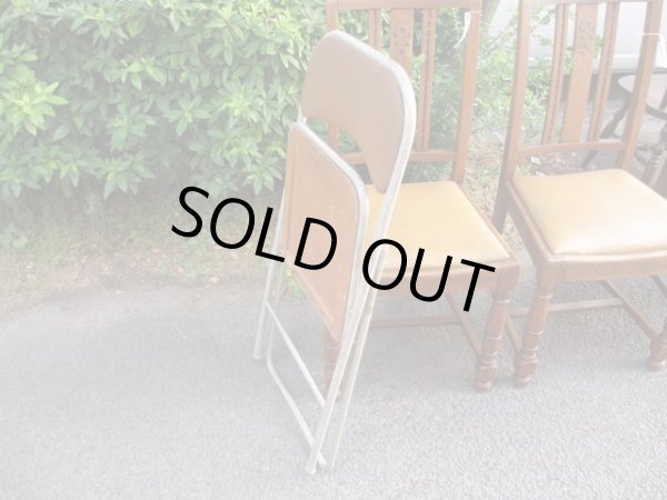 画像15: オールドマルニ フォールディングチェア パイプ椅子 折りたたみ(4)