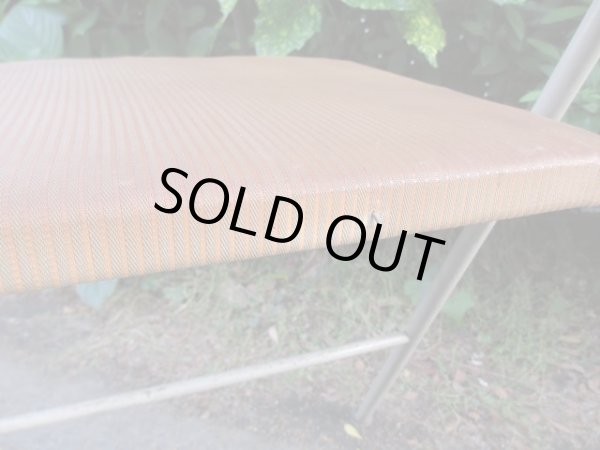 画像5: オールドマルニ フォールディングチェア パイプ椅子 折りたたみ(5)