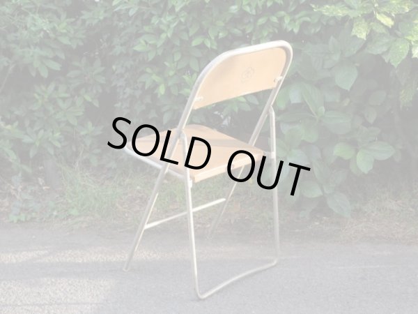 画像4: オールドマルニ フォールディングチェア パイプ椅子 折りたたみ(1)