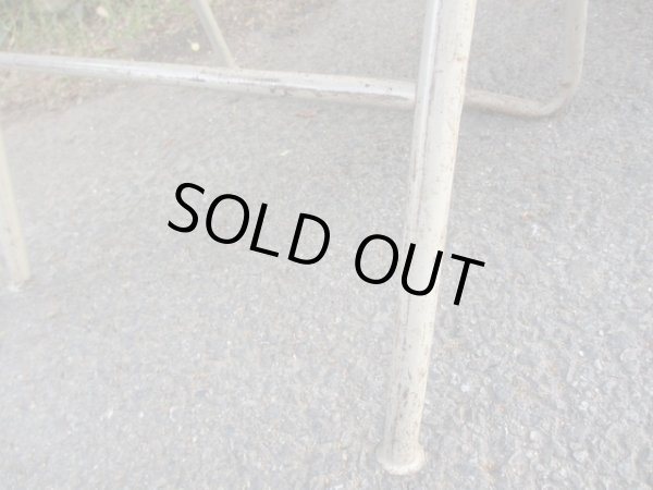 画像13: オールドマルニ フォールディングチェア パイプ椅子 折りたたみ(5)