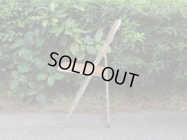 画像3: オールドマルニ フォールディングチェア パイプ椅子 折りたたみ(5)