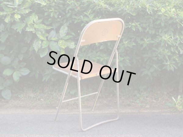 画像4: オールドマルニ フォールディングチェア パイプ椅子 折りたたみ(3)