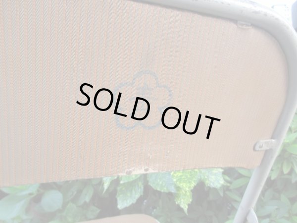 画像6: オールドマルニ フォールディングチェア パイプ椅子 折りたたみ(5)