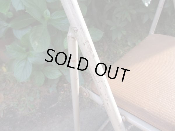 画像11: オールドマルニ フォールディングチェア パイプ椅子 折りたたみ(1)